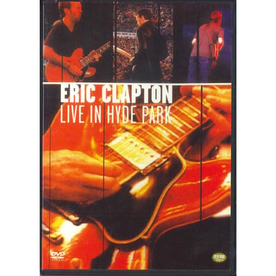DVD ERIC CLAPTON - Live In Hyde Park GEEN WARNER Japan Pop Gebruikt white