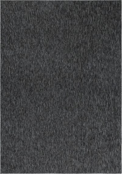 Modern laagpolig vloerkleed Nizza - antraciet - 160x230 cm