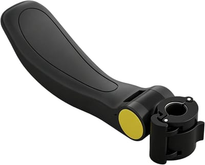 Kinderscooterstoel Opvouwbaar - Zitje Scooter - Buiten Plezier - Verstelbare Hoogte - 40 cm Lengte - Zwart