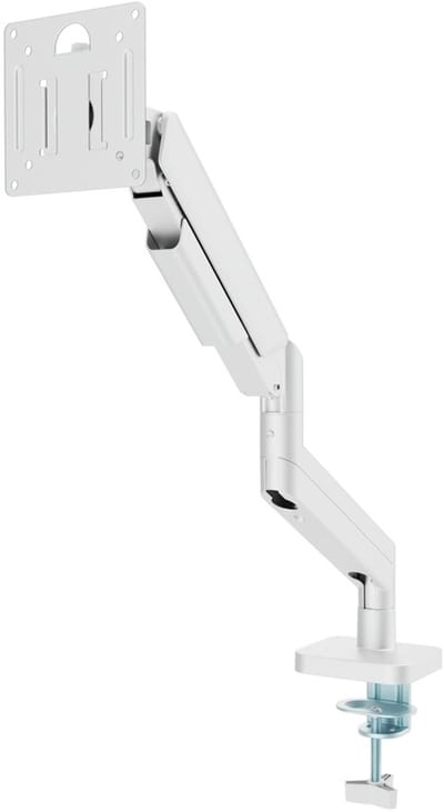 Gembird Premium full-motion monitorarm met gasveer - voor 17 tot 32 inch - Wit