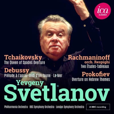Yevgeny Svetlanov, Philharmonia Orchestra, BBC Symphony Orchestra, London Symphony Orchestra - Debussy, Rachmaninoff, Tchaikovsky & Prokofiev (CD)