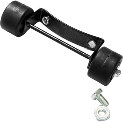 Terrasverwarmer Wielset - Mobiele Houder - Buiten Verplaatsen - Universele Pasvorm - 1 Set - Zwart