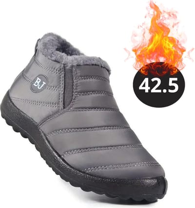 Nivard Snowboots - Sneeuwschoenen - Sneeuwboots - Dames - Wintersport - Ski - Skischoenen - Grijs - 42.5 - Warm