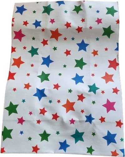 Cadeautas - papier - multicolor - assorti - 15x21cm