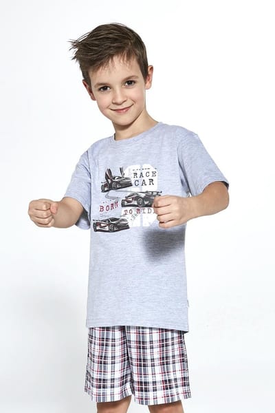 Cornette Katoenen Pyama Jongens | Korte Mouw Korte Broek | Pyjama Jongens | Shortama Jongens | Race Car 789/97 790/97 110/116