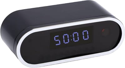 4K WiFi Camera Klok - Verborgen Camera Klok - Huis Beveiligen - 130 Graden Groothoek