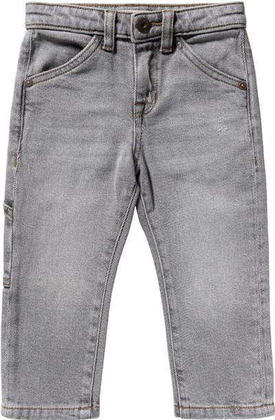 Your Wishes - Grey Denim Worker Jeans - Denim Grey - Maat 104