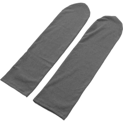 1 Paar Hoge Slaapsokken Zacht Comfortabel Elastisch Warme Slaapsokken Voor Winter Thuis Slapen gray