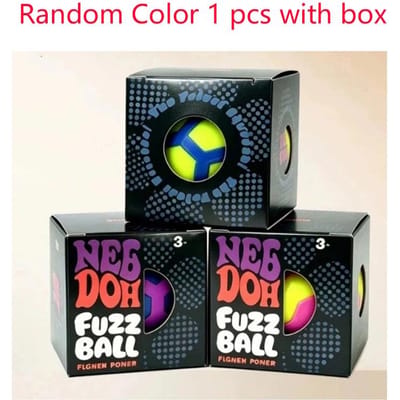 Nouveau Schylling Needoh,;' Balle Anti-Stress Atomique Squishies ;Boîte Surprise Jouet Cadeau Fête Adulte Outil Jouet Anti-Stress Jouets Fidget gray