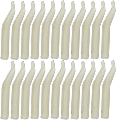 100 Stuks Anti Tangle Sleeves 20mm voor Vissers - Perfect voor Karpervissen en Haakbevestiging
