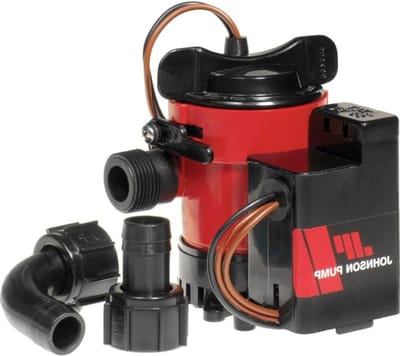 Automatische Lenspomp - Bilge Pump - Boot Nat Houden - Geïntegreerde Vlotterschakelaar - 1000 GPH - Zwart
