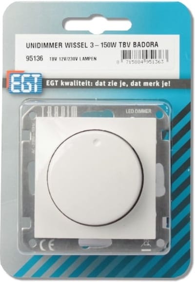 UNIDIMMER WISSEL 3-150W TBV BADORA