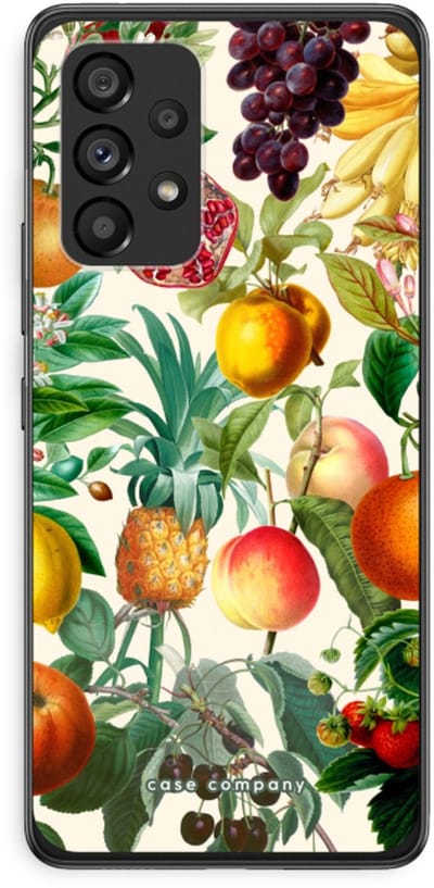 Case Company® - Hoesje geschikt voor Samsung Galaxy A53 5G hoesje - Classic Flora - Soft Cover Telefoonhoesje - Bescherming aan alle Kanten en Schermrand