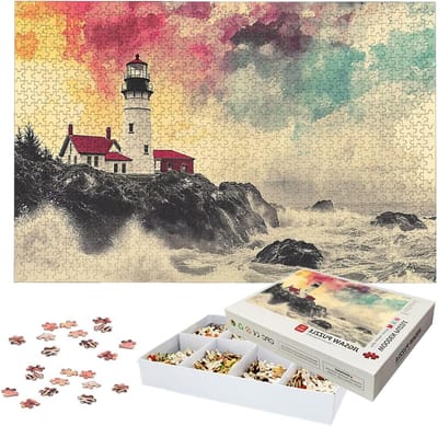 Houten Puzzel - Volwassen Puzzel - Ontspanning en Uitdaging - Lettermarkering Achterkant - 1500 Stukjes - Meerkleurig