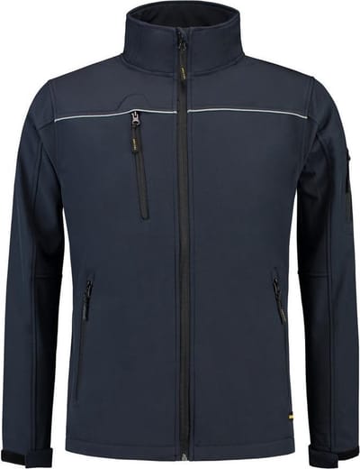 Tricorp Softshell Luxe Kids 402016 - Navy - Maat 152