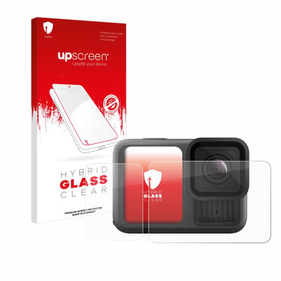 upscreen - Screenprotector voor GoPro Hero 13 Black - Folie Beschermfolie Beschermglas transparant