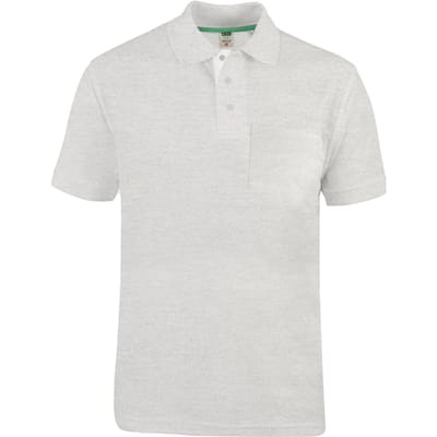 Duke Heren D555 Grant Pique Kingsize poloshirt 3XL grijs