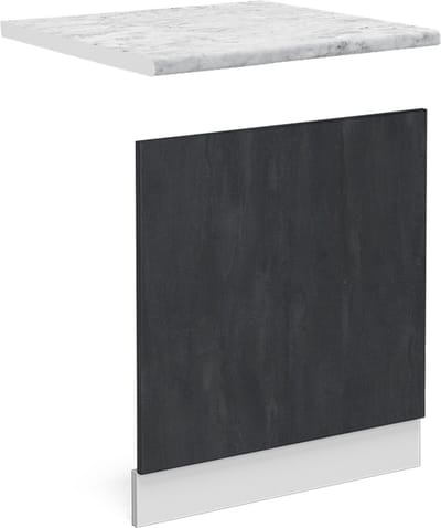 Vicco R-Line Frontpaneel – 60 cm WB Marmer Zwart beton