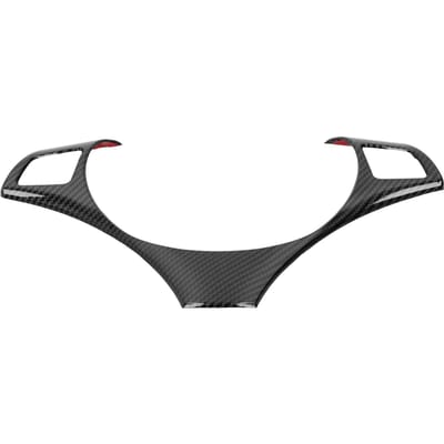 Stuurwiel Knop Sierafdekking Auto Interieur Decoratie Past voor 3 Serie E90 2006?2012Koolstof black