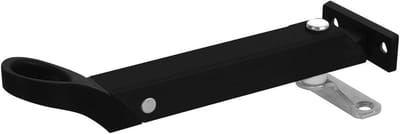 Raamuitzetter - Kierstandhouder ventilatie - Ramen Ventileren - 3 Ventilatiestanden - 18 x 5 x 47 cm - Zwart