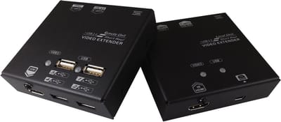 VALUE KVM Extender over Cat.5e/6, HDMI, 4 x USB