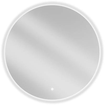 Mexen Erg verlichte ronde badkamerspiegel, 80 , LED 6000K, anti-condens - 9823-080-080-611-00