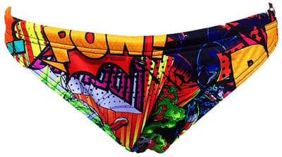 Turbo Mare Super Comic Bikinibroekje Veelkleurig XL Vrouw