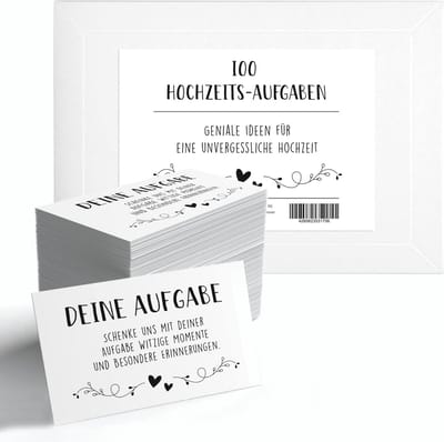 100 Unieke Opdrachtenkaarten voor een Memorabele Bruiloft
