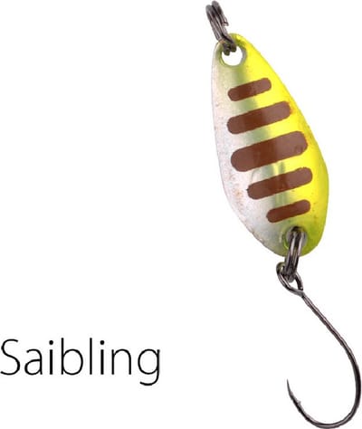 Trout Master Incy Spoon 1.5g - Kleur : Saibling