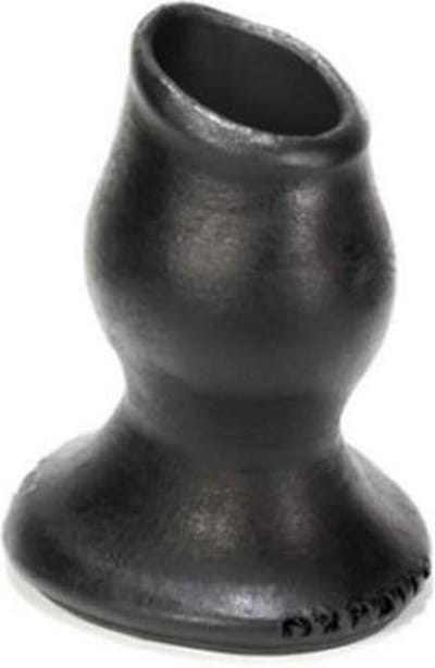 Oxballs - Pighole 2 - Holle Buttplug - Zwart - Maat M