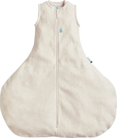 Ergopouch Jersey Heup Dysplasie Slaapzak - 1,0 Tog - Slaapzak baby - Slaapzak - 3-12 md - Oatmeal Marle