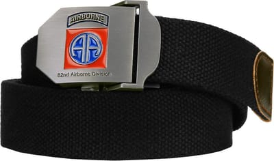101inc Tropenkoppel 82nd Airborne zwart