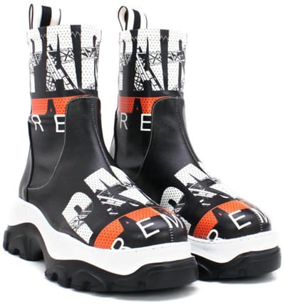GOBY Dames Boots – Urban Rebel Print – Vegan Leer – Handgemaakt - Maat 38
