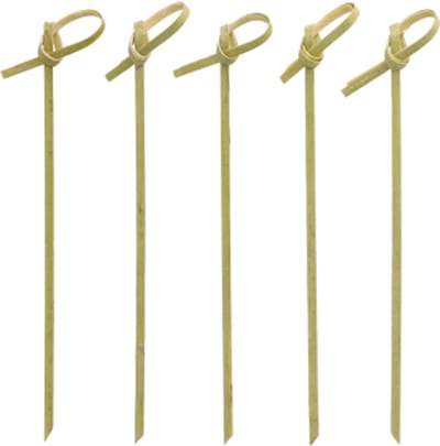 250 Fingerfood prikkers pure 12 cm Knot