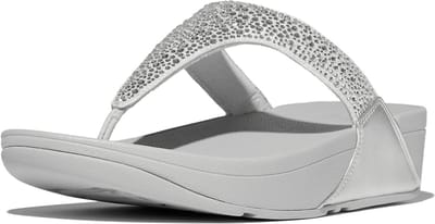 FitFlop Dames teenslippers Lulu Crystal-Mix teenslippers met teenband JE3