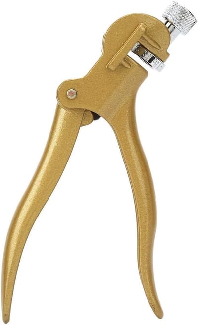 Zaag Pliers - Metaal Kniptang - Houtbewerking Zaagbladen - Duurzame Metaal Legering - 18cm Lengte - Goud