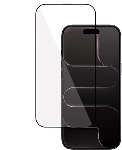 TechNow Screenprotector geschikt voor iPhone 17 Air Screenprotector - Full Screen - Rounded - Proteqt+