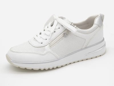 Marco Tozzi Dames Sneaker - 23770-197 Wit - Maat 38