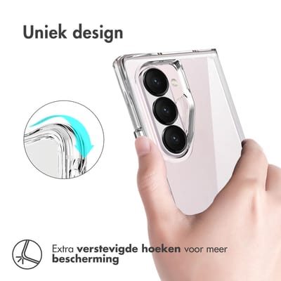 imoshion Hoesje - Geschikt voor Samsung Galaxy Z Fold 6 - Case - Transparant