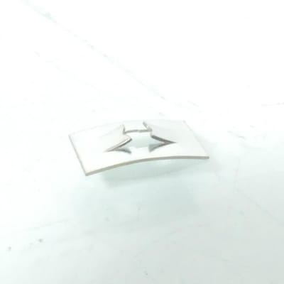 Plaque-clips, Agrafe origine pour mobylette Piaggio 50 Ciao 008108 Neuf