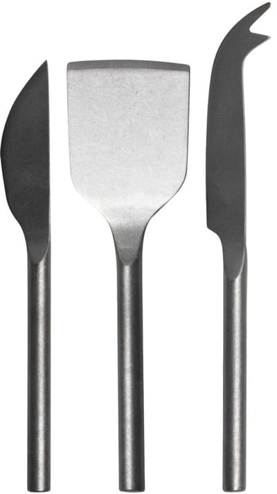 Gusta - Sunday - Kaasmesjes - Vintage zilver - Set van 3