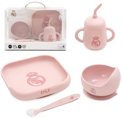 REAL MADRID™ Newborn set roze 5-delig 0-6 maanden katoen