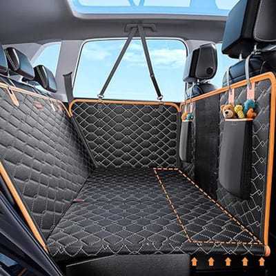 Honden Auto Verhoogd Bed – Voor Grote & Middelgrote Honden – Wasbaar, Afneembaar, Anti-Slip Bodem