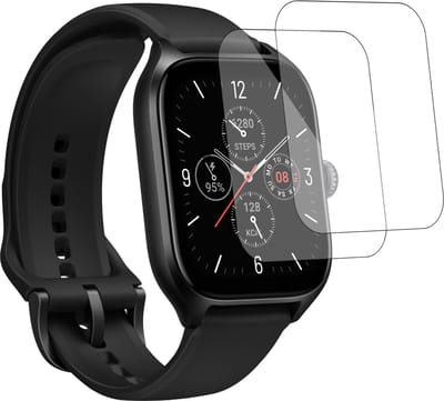 2x Geschikt voor Amazfit GTS 4 Screenprotector - Beschermglas Folie Geschikt voor Amazfit GTS 4