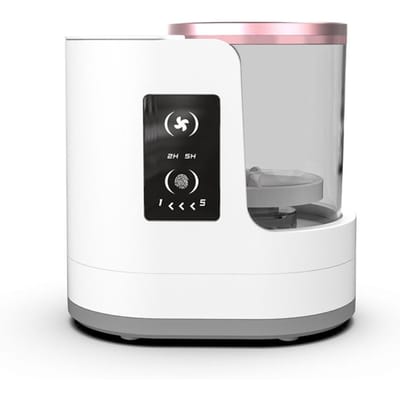 Elektrische Make-up Kwasten Reiniger Machine met Make-up Kwasten Droger Automatische Cosmetische Kwasten Reiniger Tool voor Schoonheid Make-up Kwast wit