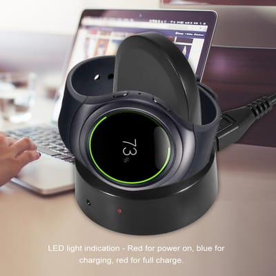 Oplaadstation Oplaaddock voor Samsung Gear S3 S2 R732 R770 Horloge black