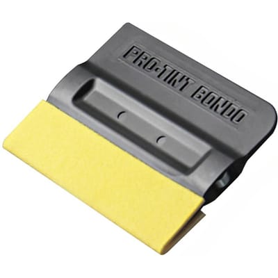 Auto Accessoires Blinderingsgereedschap Vinyl Wrap Magnetische Microvezel Vilt Squeegee Raamfolie Auto Sticker Geen Kras Wikkel Applicator geel