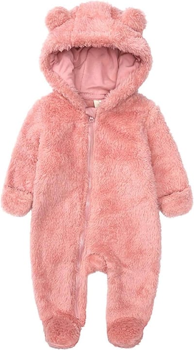 Baby Winter Jumpsuit - Baby Snowsuit - Warm Blijven - Met Capuchon - Niet Beschikbaar - Zie Afbeelding