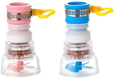 Dailygoods- Kraan Waterbesparend - Draaibare Nozzle - Splash-Proof - Intrekbaar Ontwerp - Filtratiemateriaal - Geschikt voor Keuken/Badkamer - Waterbesparende Kraan