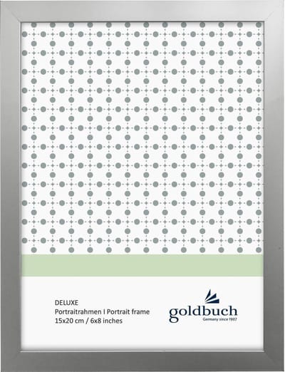 Goldbuch - Fotolijst Deluxe - Zilver - 15x20 cm